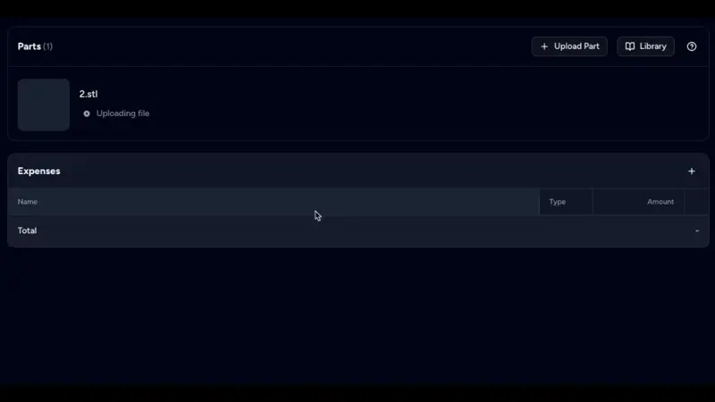 Similar part detection during quoting